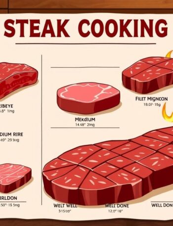steak cooking chart