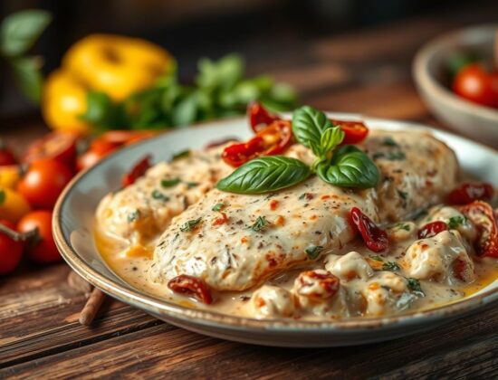 baked tuscan chicken