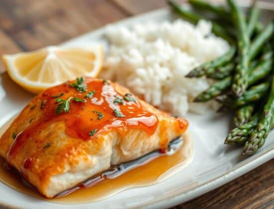 Honey Glazed Salmon