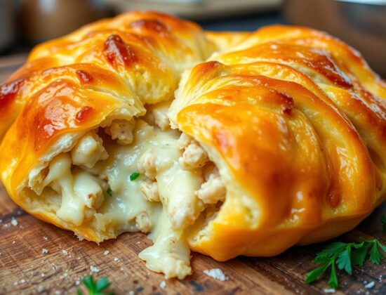 chicken and cheese jalousie recipe