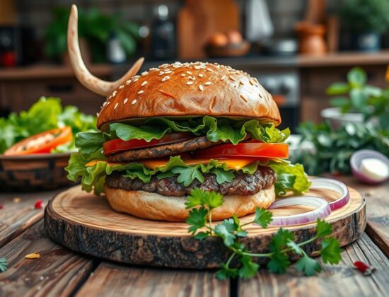 deer burger recipes​