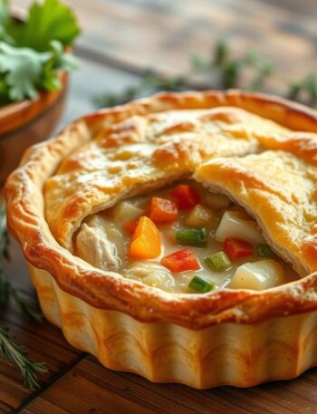 healthy chicken pot pie recipe