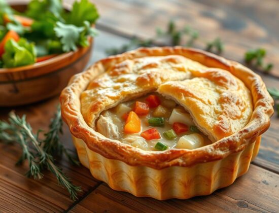healthy chicken pot pie recipe