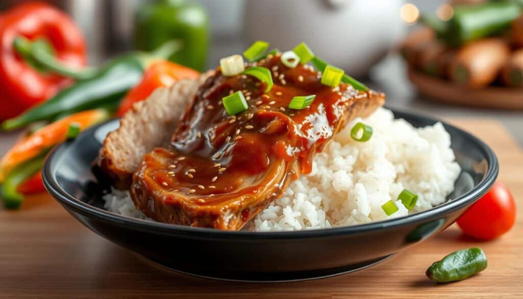 Easy Pork Tenderloin and Rice Crockpot Recipe Hoisin