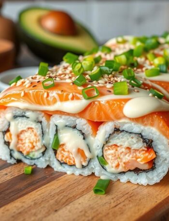 salmon sushi bake recipe​