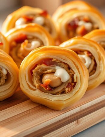 chicken bacon ranch pinwheels